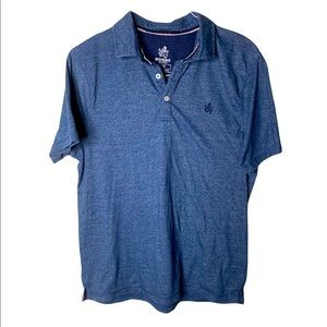 Rugby Blue short sleeve polo